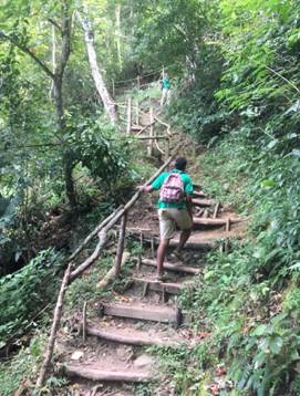 Gros Piton Climbing